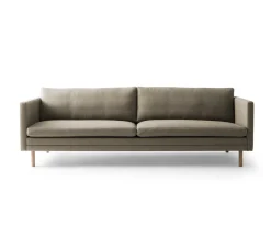Mogens Hansen Sofaer<MH276 4 pers. sofa i Baltique anilinlæder fra