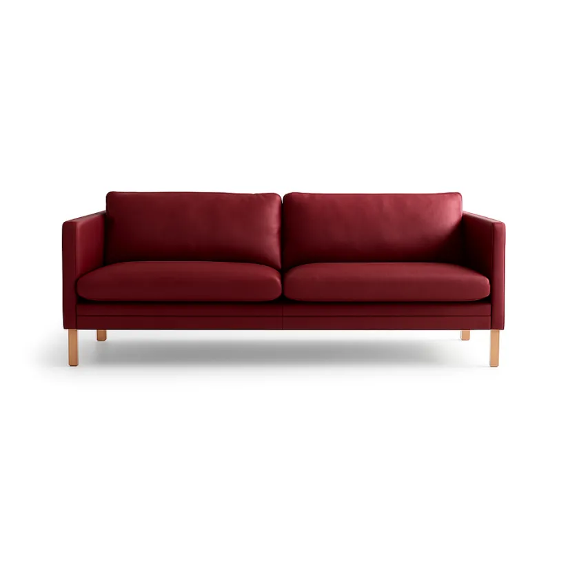Mogens Hansen Sofaer<MH276 3 pers. sofa i Baltique anilinlæder fra