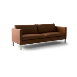 Mogens Hansen Sofaer<MH276 3 pers. sofa i Baltique anilinlæder fra