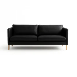 Mogens Hansen Sofaer<MH276 3 pers. sofa i Baltique anilinlæder fra