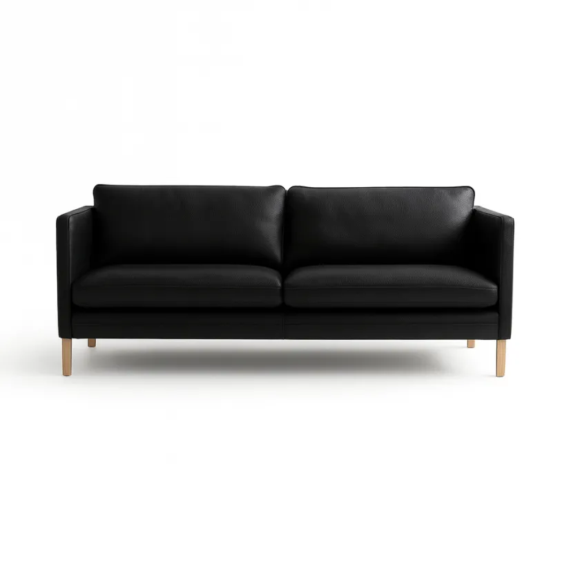 Mogens Hansen Sofaer<MH276 3 pers. sofa i Baltique anilinlæder fra