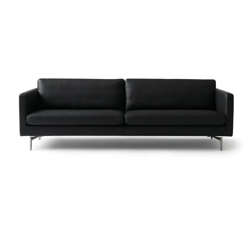 Mogens Hansen Sofaer<MH276 3 pers. sofa i Baltique anilinlæder fra