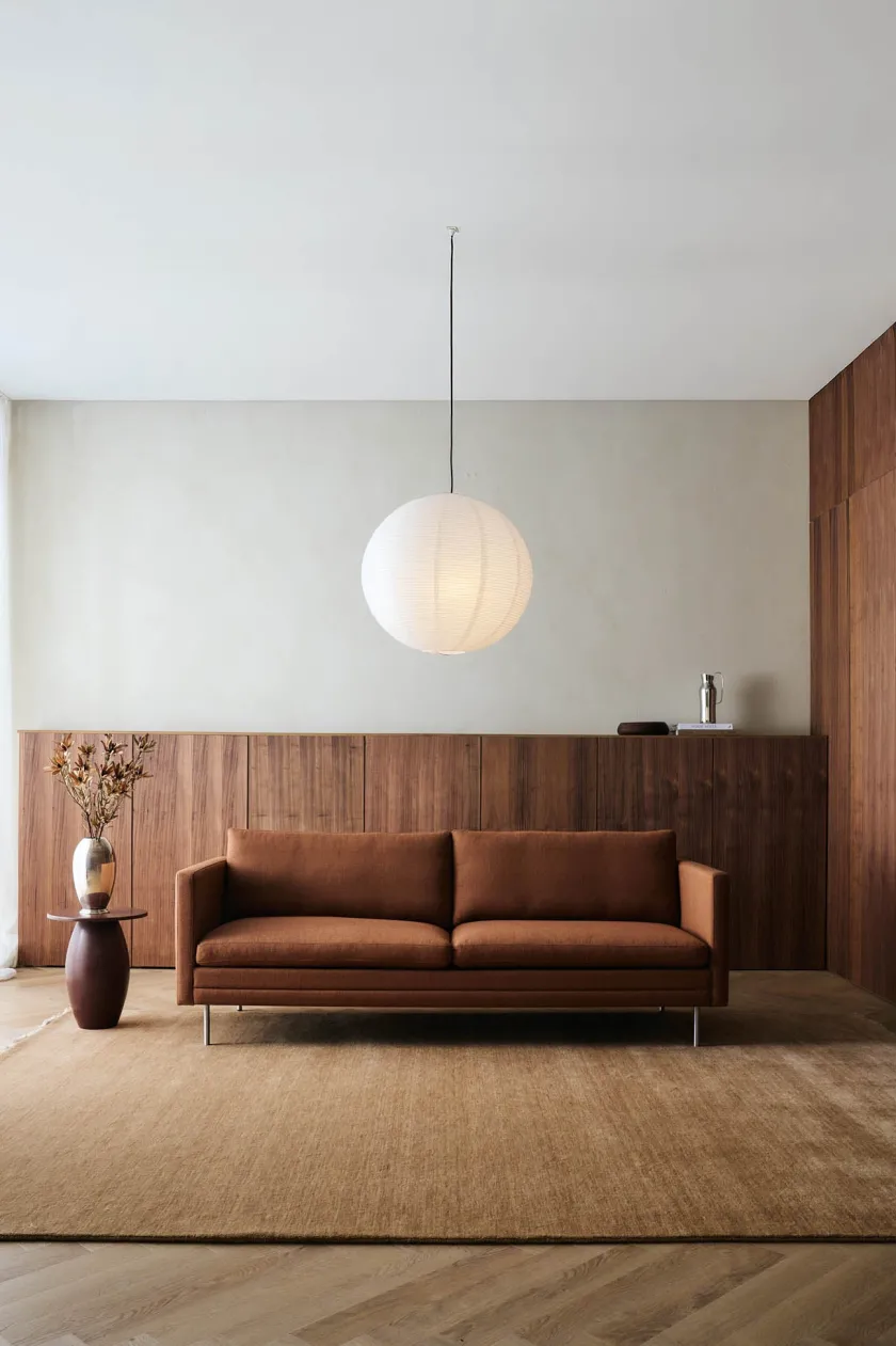 Mogens Hansen Sofaer<MH276 3 pers. sofa i Baltique anilinlæder fra