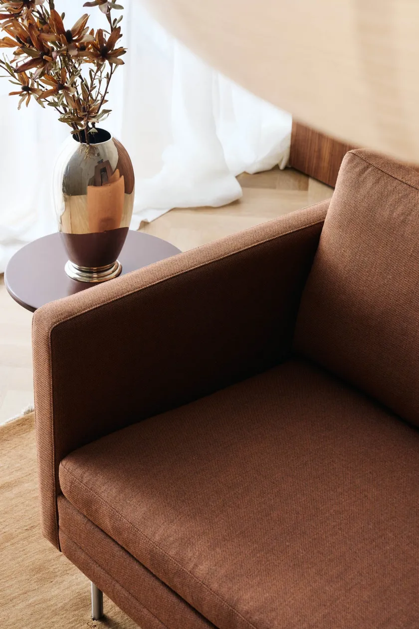 Mogens Hansen Sofaer<MH276 3 pers. sofa i Baltique anilinlæder fra