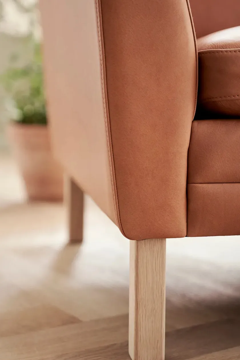 Mogens Hansen Sofaer<MH2301 Sofa, gefion læder fra