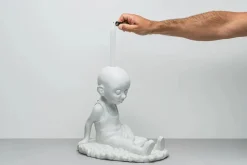 raawii Lysestager<Michael Kvium Jam Lysestage fra