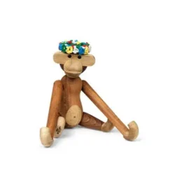 Kay Bojesen Figurer<Midsommer krans til lille abe af