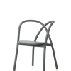 Stellar Works Spisebordsstole<Ming Aluminium Chair, grey fra