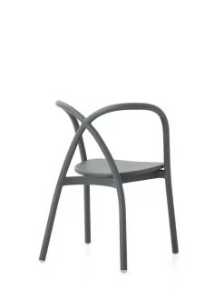 Stellar Works Spisebordsstole<Ming Aluminium Chair, grey fra