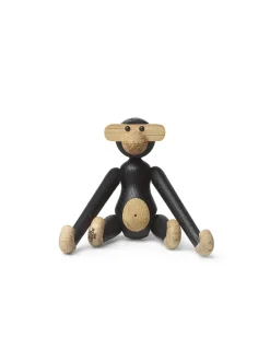 Kay Bojesen Gaver Til Ham|Figurer<Mini abe i mørkbejdset af