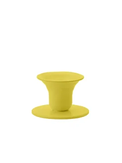 Kunstindustrien Lysestager<Mini Bell lysestage, gul fra