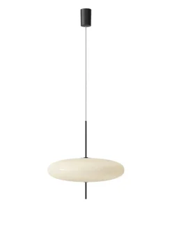 Astep Pendler|Spots<Model 2065 Pendel, hvide skærme med hvid ledning fra