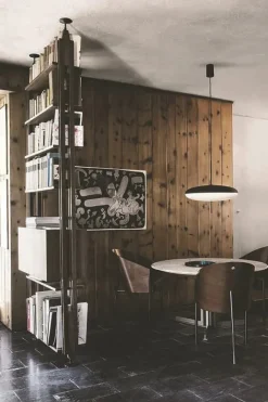 Astep Pendler|Spots<Model 2065 Pendel, sorte overskærme med sort ledning fra