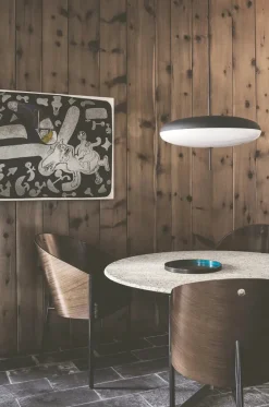 Astep Pendler|Spots<Model 2065 Pendel, sorte overskærme med sort ledning fra