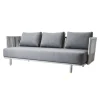 Cane-line Udendørs Loungemøbler<Moments 3 pers. Sofa inkl. hynder fra