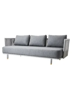 Cane-line Udendørs Loungemøbler<Moments 3 pers. Sofa inkl. hynder fra
