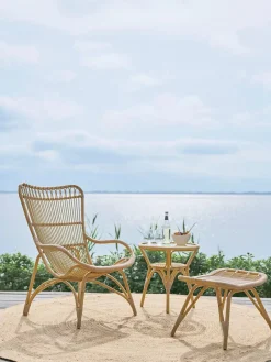 Sika-Design Udendørs Loungemøbler|Havestole<Monet Exterior Fodskammel fra