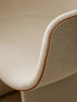 Fritz Hansen Spisebordsstole<Monolit Dining Chair m. Keder fra