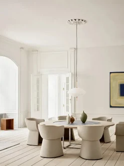 Fritz Hansen Spisebordsstole<Monolit Dining Chair m. Keder fra