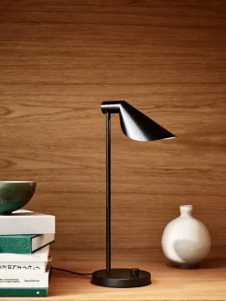 Fritz Hansen Skrivebordslamper|Spots<MS022 Bordlampe, sort PVD fra