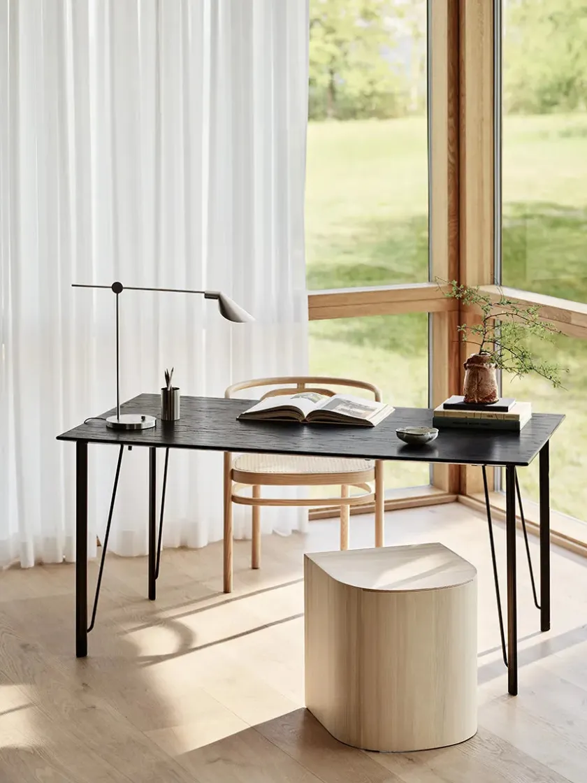 Fritz Hansen Skrivebordslamper|Spots<MS021 Bordlampe, sort PVD fra