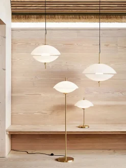 Fritz Hansen Spots<Musling Bordlampe fra