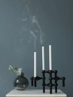 STOFF Nagel Gaver Til Hende|Gaver Til Ham<Nagel Lysestage, børstet krom fra