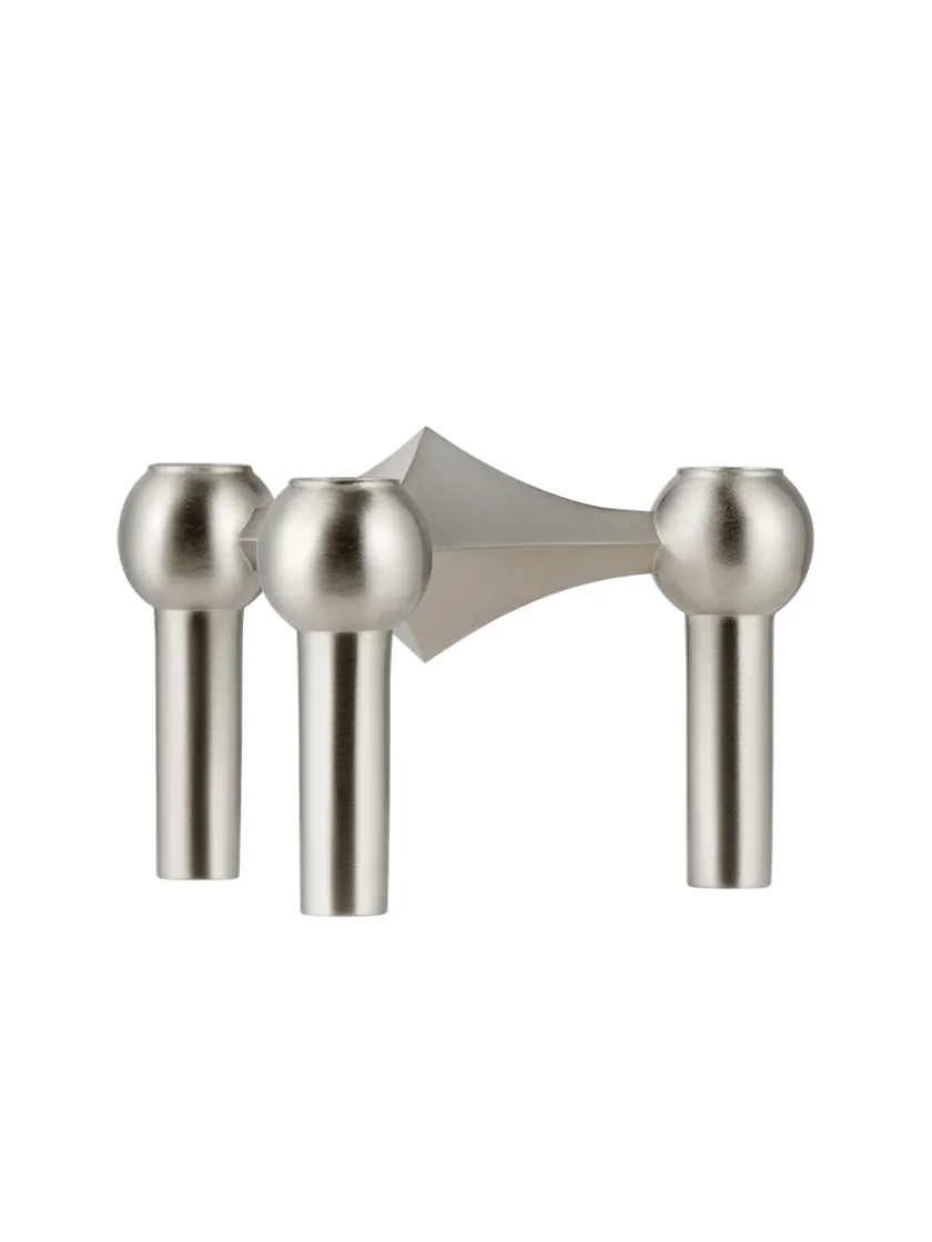 STOFF Nagel Gaver Til Ham|Gaver Til Hende<Nagel Lysestage, børstet messing fra