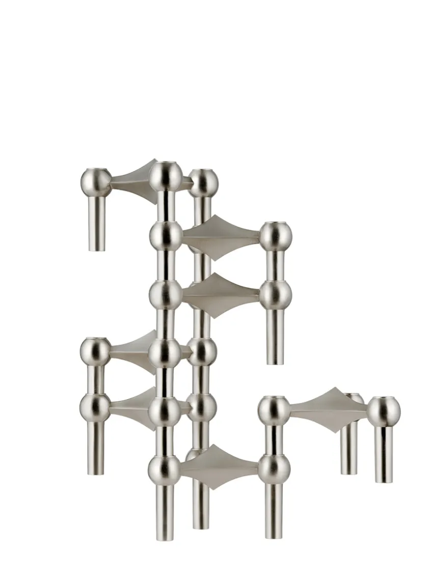 STOFF Nagel Gaver Til Ham|Lysestager<Nagel Lysestage, sort fra