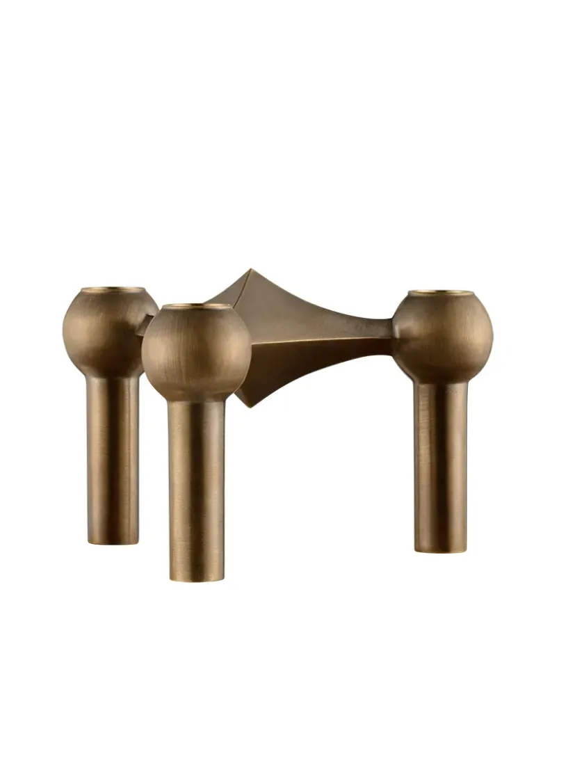 STOFF Nagel Gaver Til Ham|Lysestager<Nagel Lysestage, sort fra