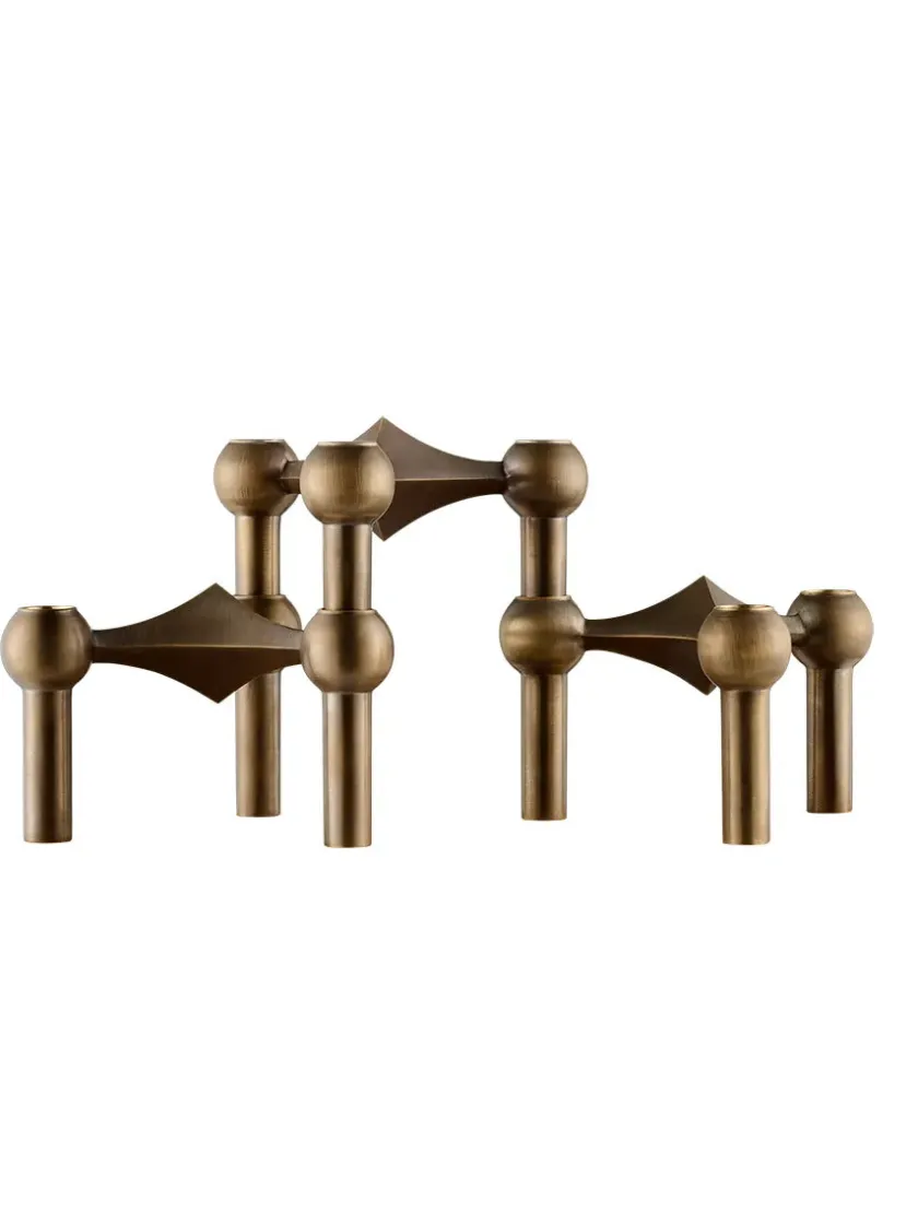 STOFF Nagel Gaver Til Ham|Lysestager<Nagel Lysestage, sort fra