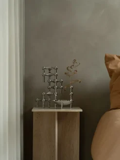 STOFF Nagel Gaver Til Ham|Lysestager<Nagel Lysestage, sort fra