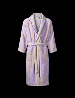 Bongusta Tøj|Badeværelsestekstiler<Naram badekåbe, Lilac & Neon Yellow fra