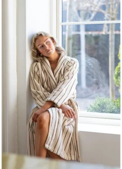 Bongusta Tøj|Badeværelsestekstiler<Naram badekåbe, Lilac & Neon Yellow fra