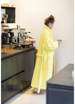 Bongusta Tøj|Badeværelsestekstiler<Naram badekåbe, Pristin & Neon Yellow fra