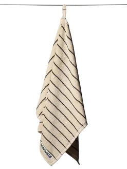 Bongusta Gaver Til Hende|Badeværelsestekstiler<Naram towel - Camel & Ultramarine blue fra