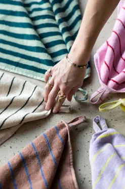 Bongusta Badeværelsestekstiler<Naram towel - Lemon Sorbet fra