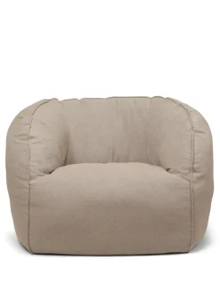 Ferm Living Lænestole<Nesten Lounge Chair, re-cotton fra