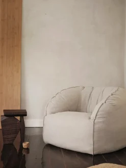 Ferm Living Lænestole<Nesten Lounge Chair, re-cotton fra