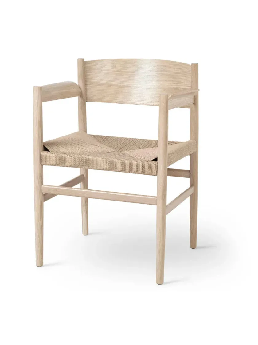 Mater Spisebordsstole<Nestor armstol, sort bøg fra