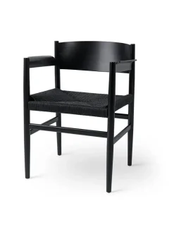 Mater Spisebordsstole<Nestor armstol, sort bøg fra