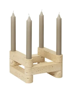 Ferm Living Lysestager<Newel Modular Candle Holder, lysestage sæt af 4 stk. fra