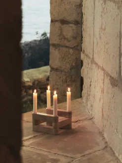 Ferm Living Lysestager<Newel Modular Candle Holder, lysestage sæt af 6 fra