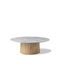 Fredericia Furniture Sofaborde<Niveau Coffee Table Ø 110 cm fra