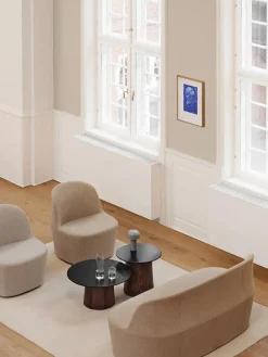 Fredericia Furniture Sofaborde<Niveau Coffee Table Ø 110 cm fra