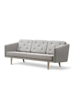 Fredericia Furniture Sofaer<No. 1 Sofa 3-personer, re-wool af Børge Mogensen