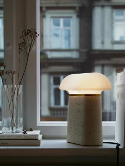 Woud Spots<Nova Table Lamp, ivory fra