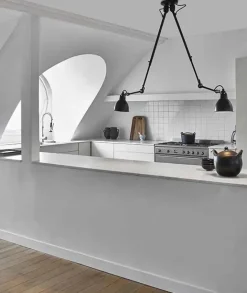 Lampe Gras Spots|Pendler<Nr. 302 dobbelt loftlampe fra