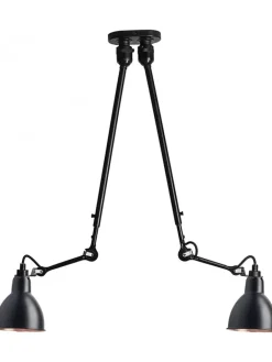 Lampe Gras Spots|Pendler<Nr. 302 dobbelt loftlampe fra