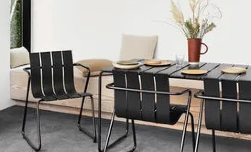 Mater Haveborde<Ocean bord 140x70, sort fra